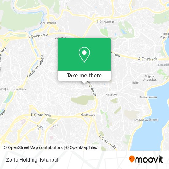 Zorlu Holding map