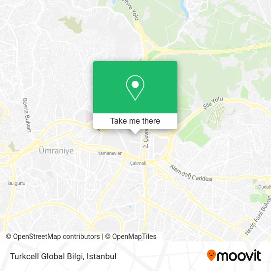 Turkcell Global Bilgi map