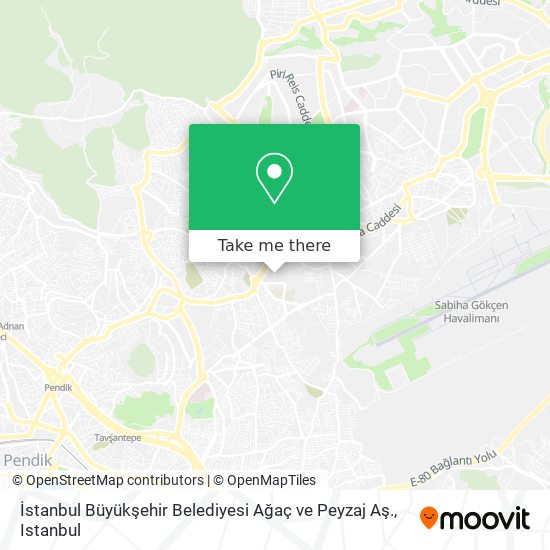 İstanbul Büyükşehir Belediyesi Ağaç ve Peyzaj Aş. map