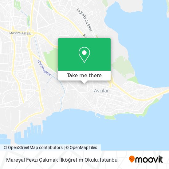Mareşal Fevzi Çakmak İlköğretim Okulu map