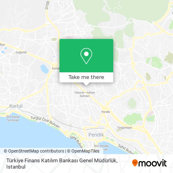 Türkiye Finans Katılım Bankası Genel Müdürlük map