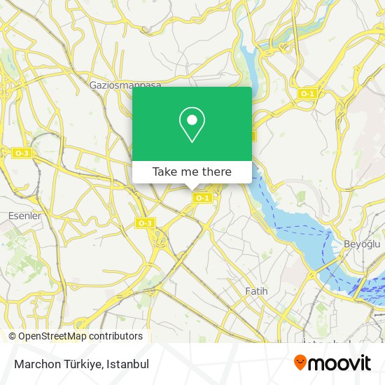 Marchon Türkiye map