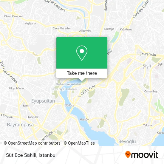Sütlüce Sahili map