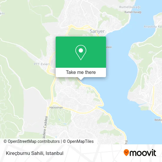 Kireçburnu Sahili map