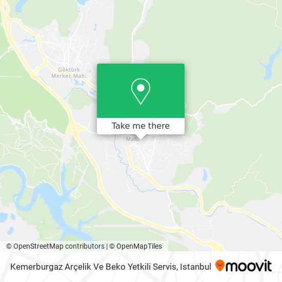 Kemerburgaz Arçelik Ve Beko Yetkili Servis map