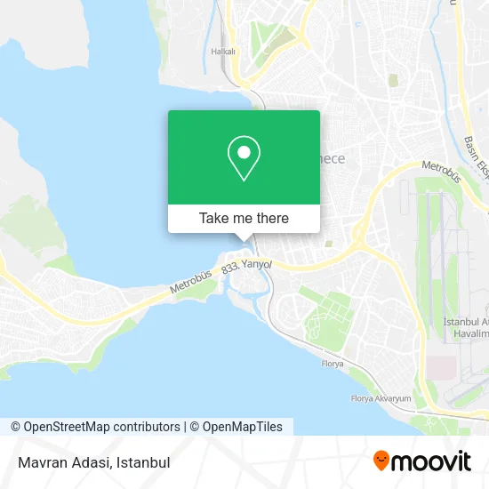 Mavran Adasi map