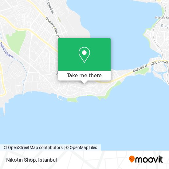 Nikotin Shop map