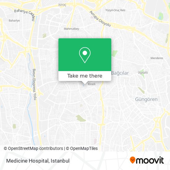 Medicine Hospital map