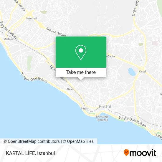 KARTAL LİFE map
