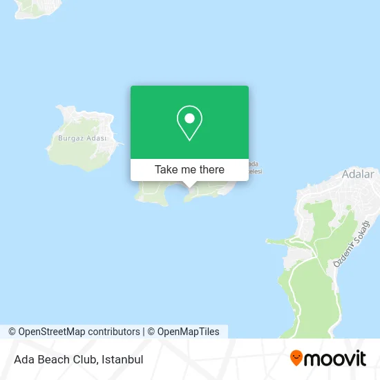 Ada Beach Club map