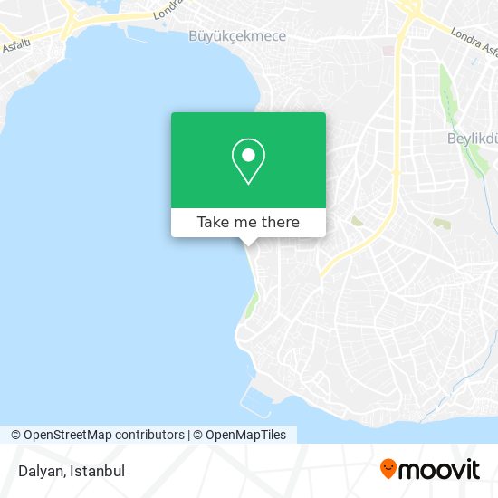 Dalyan map