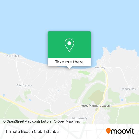 Tırmata Beach Club map