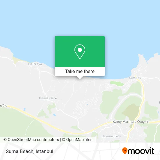 Suma Beach map