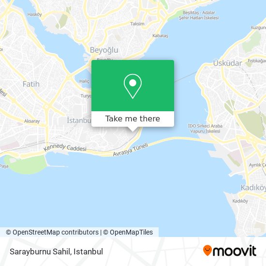Sarayburnu Sahil map