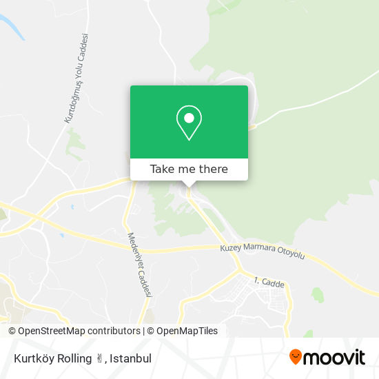 Kurtköy Rolling ✌️ map