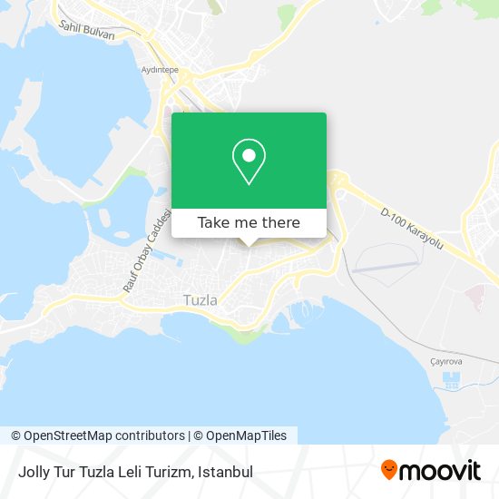 Jolly Tur Tuzla Leli Turizm map