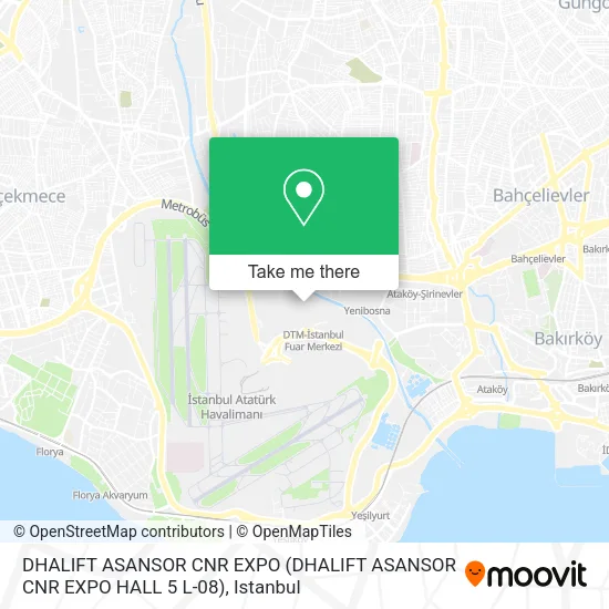 DHALIFT ASANSOR CNR EXPO (DHALIFT ASANSOR CNR EXPO HALL 5 L-08) map