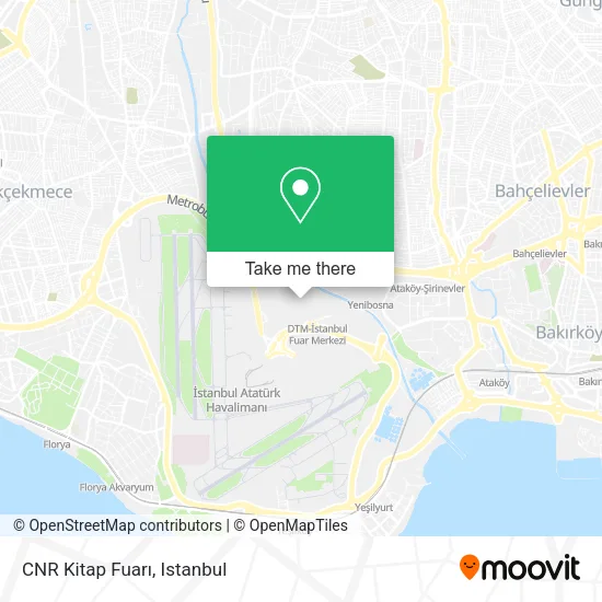 CNR Kitap Fuarı map