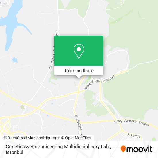 Genetics & Bioengineering Multidisciplinary Lab. map