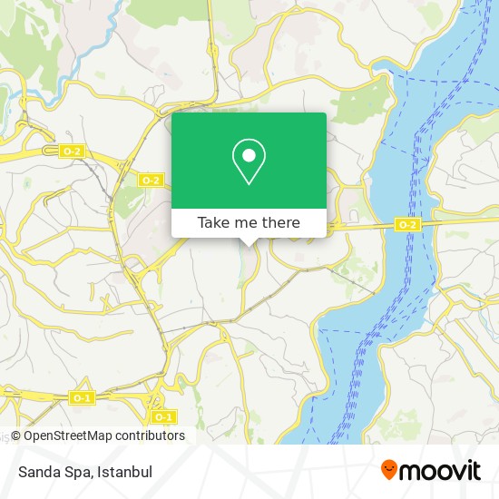 Sanda Spa map
