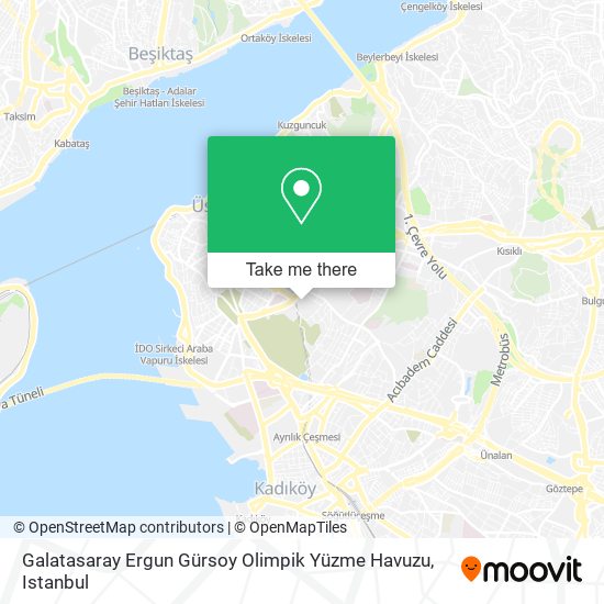 Galatasaray Ergun Gürsoy Olimpik Yüzme Havuzu map