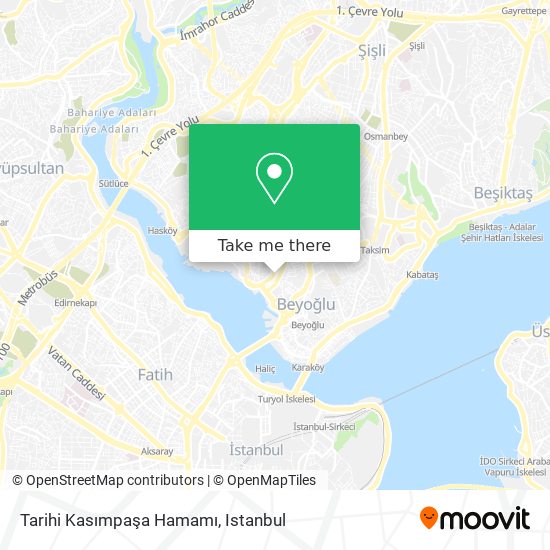 Tarihi Kasımpaşa Hamamı map