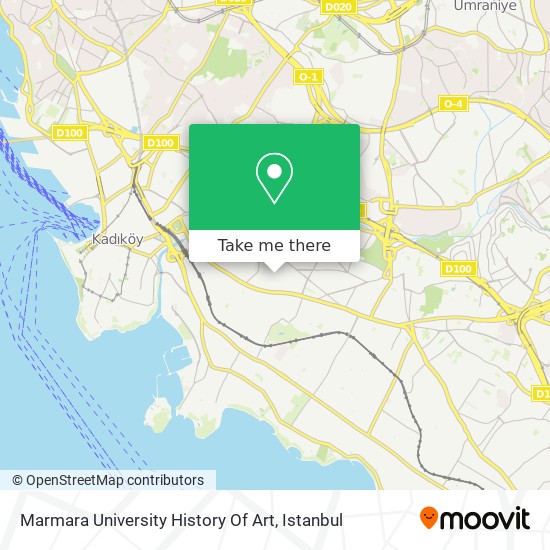 Marmara University History Of Art map
