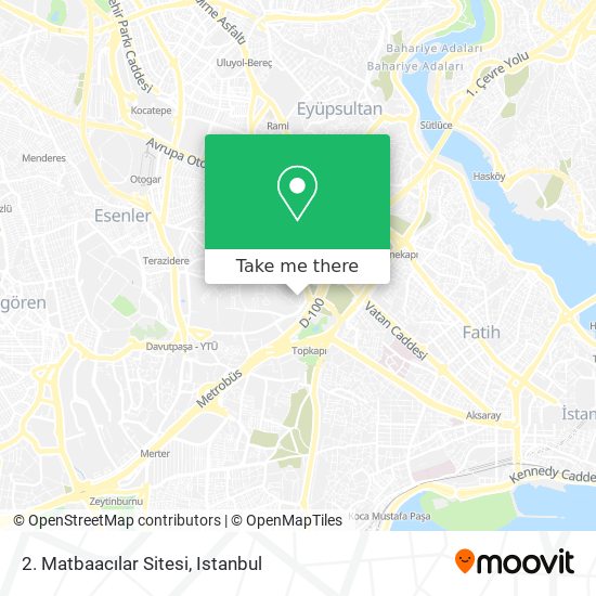 2. Matbaacılar Sitesi map