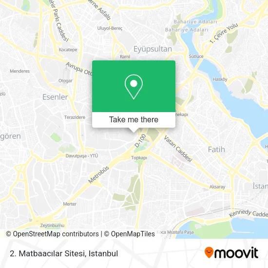 2. Matbaacılar Sitesi map