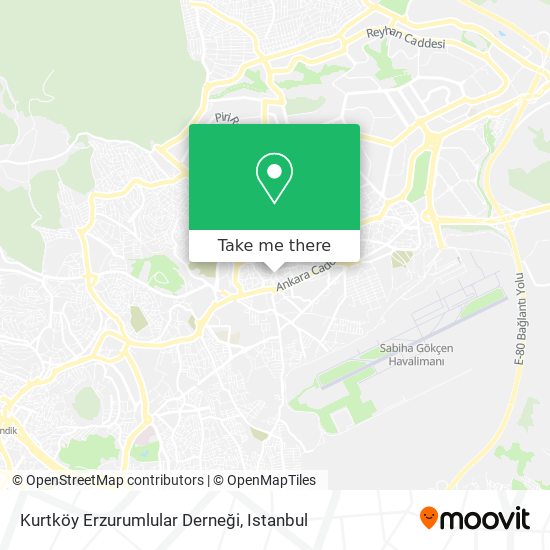 Kurtköy Erzurumlular Derneği map