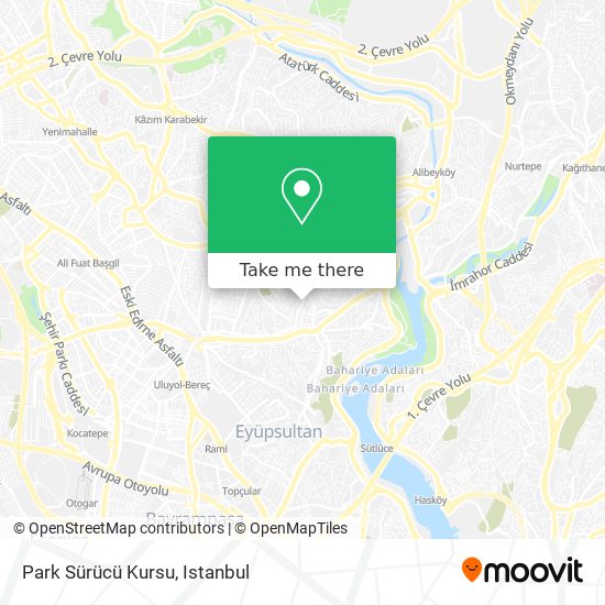 Park Sürücü Kursu map