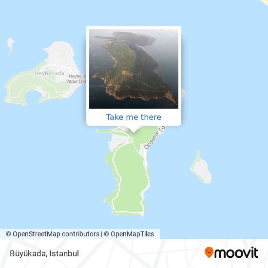 Büyükada map