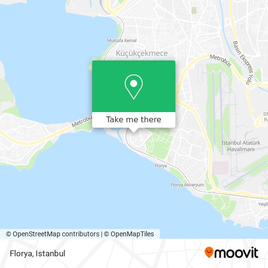 Florya map