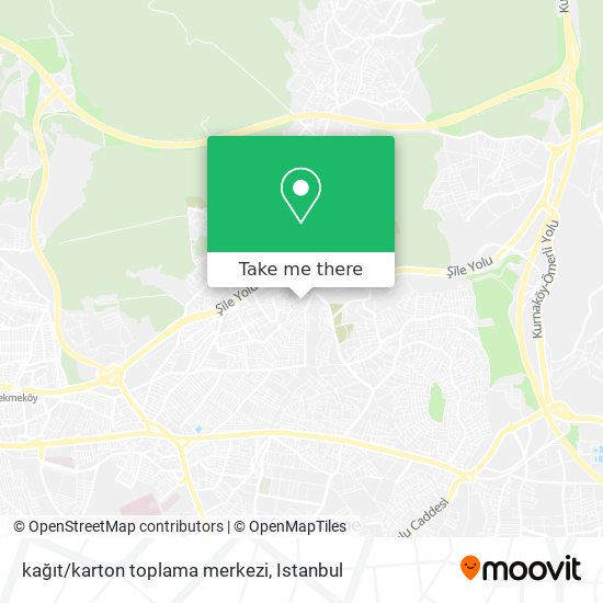 kağıt/karton toplama merkezi map