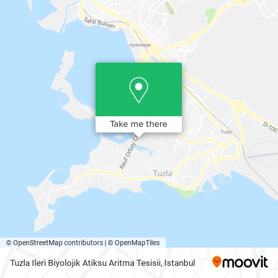 Tuzla Ileri Biyolojik Atiksu Aritma Tesisii map