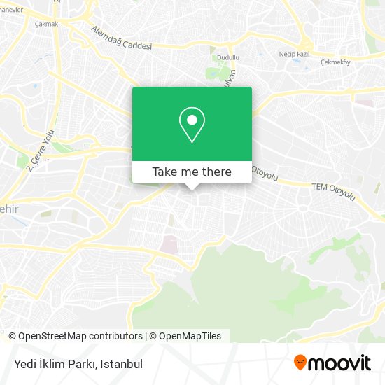 Yedi İklim Parkı map