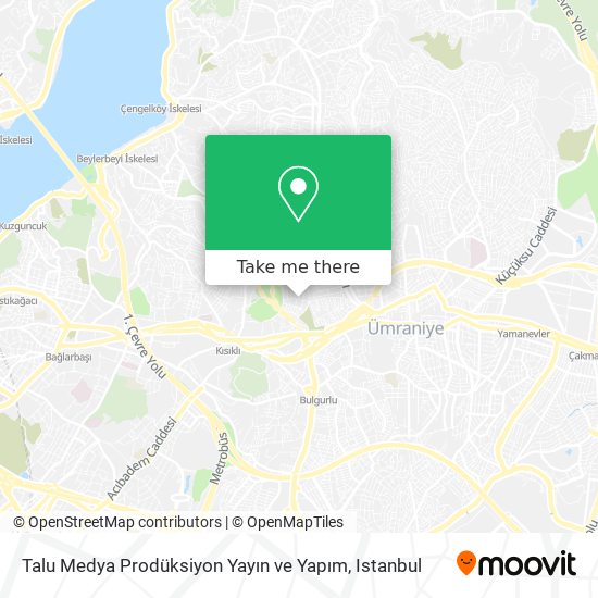 Talu Medya Prodüksiyon Yayın ve Yapım map