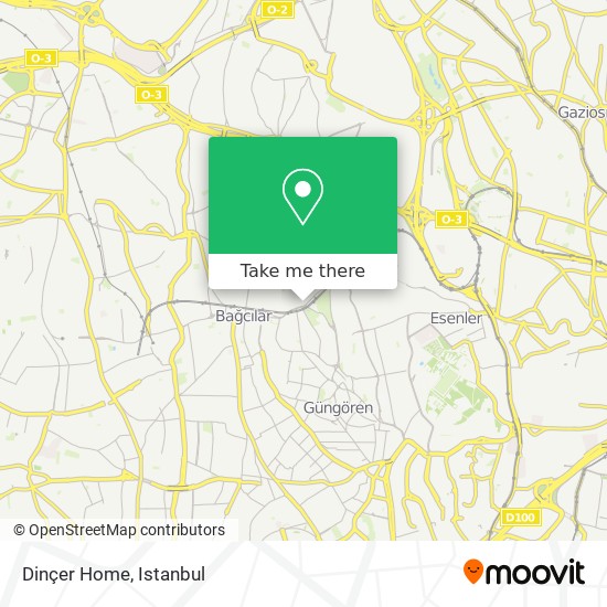 Dinçer Home map