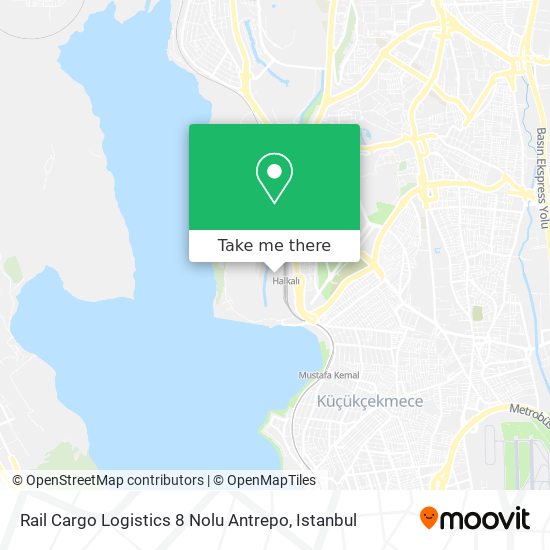 Rail Cargo Logistics 8 Nolu Antrepo map