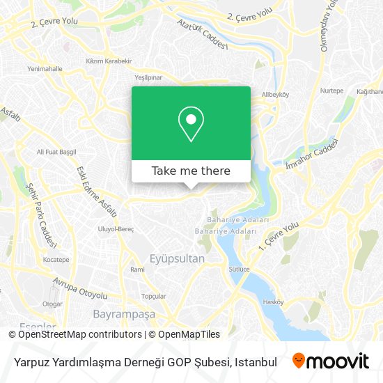 Yarpuz Yardımlaşma Derneği GOP Şubesi map