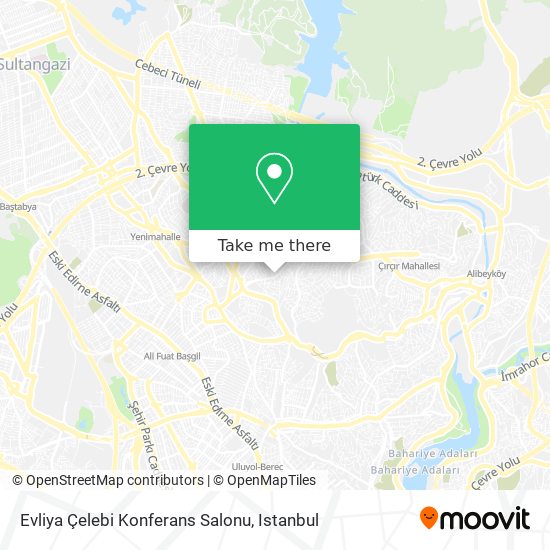 Evliya Çelebi Konferans Salonu map