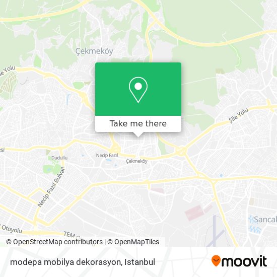 modepa mobilya dekorasyon map
