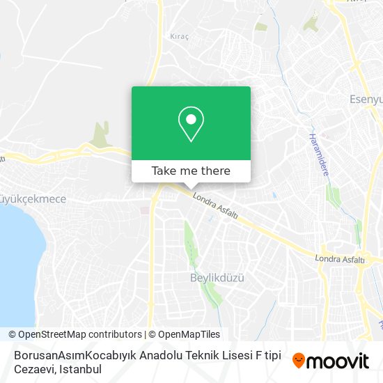 BorusanAsımKocabıyık Anadolu Teknik Lisesi F tipi Cezaevi map