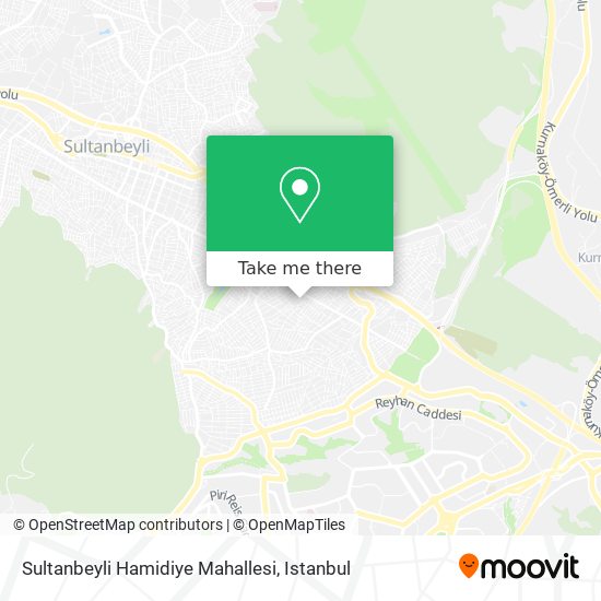 Sultanbeyli Hamidiye Mahallesi map