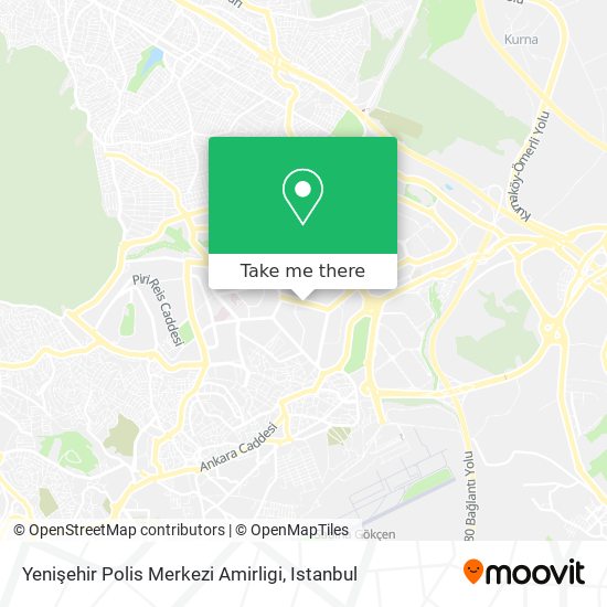 Yenişehir Polis Merkezi Amirligi map