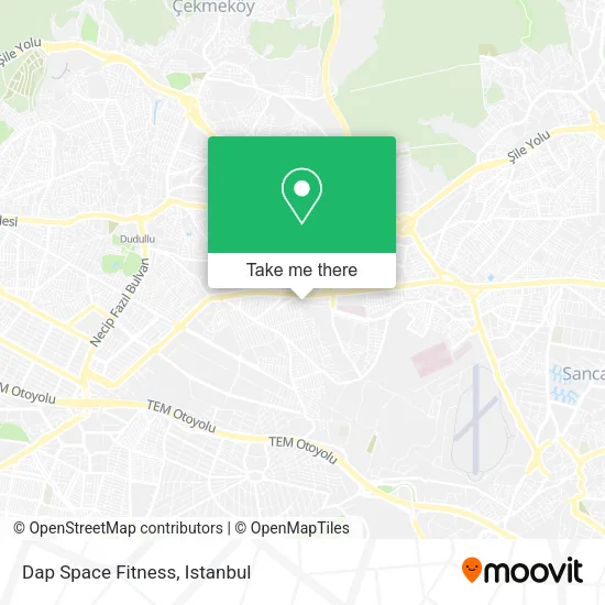Dap Space Fitness map
