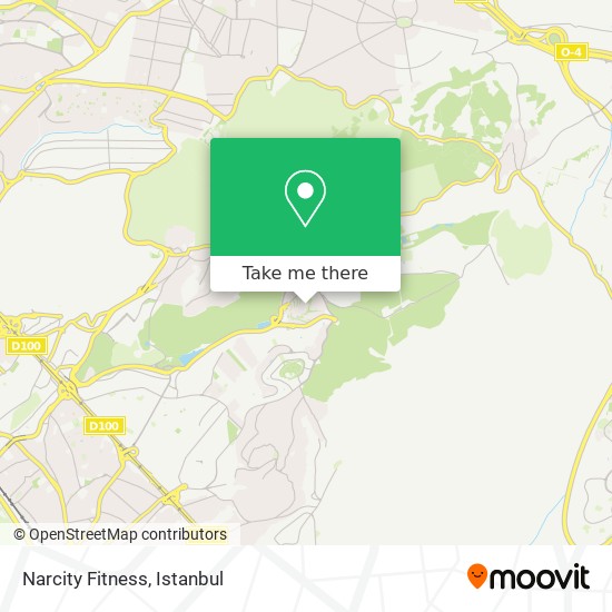 Narcity Fitness map