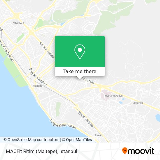 MACFit Ritim (Maltepe) map