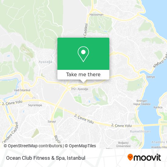 Ocean Club Fitness & Spa map