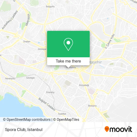 Spora Club map